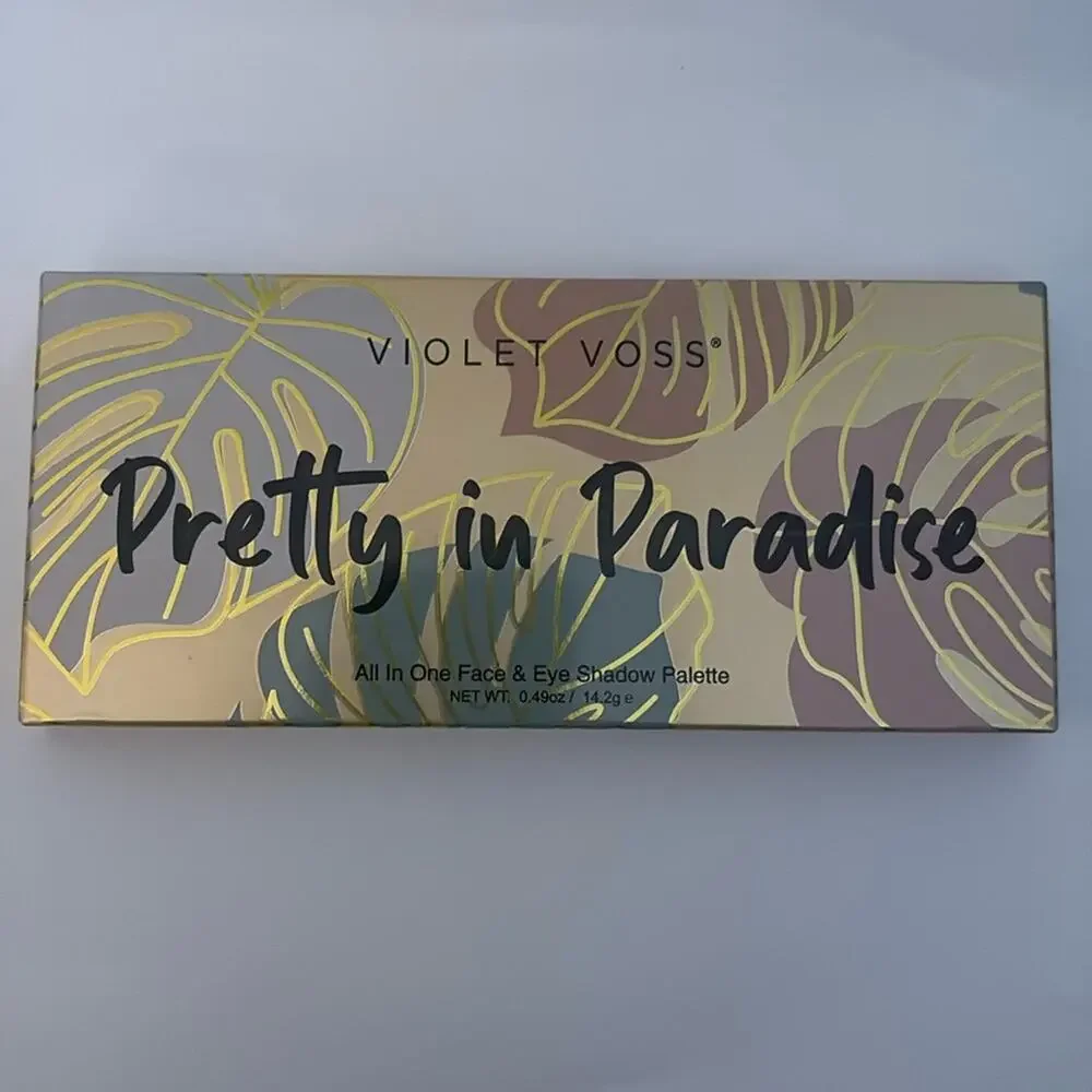 NWT violet Voss pretty in paradise eyeshadow and face palette